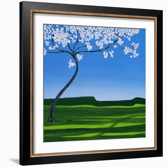 Thinking Spring-Herb Dickinson-Framed Photographic Print