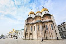 Russia. Moscow. Assumption Cathedral of the Moscow Kremlin - the Orthodox Church, Situated on the C-thipjang-Framed Photographic Print