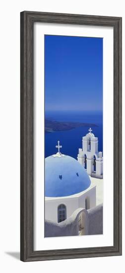 Thira, Santorini, Greek Islands, Europe-Lee Frost-Framed Photographic Print