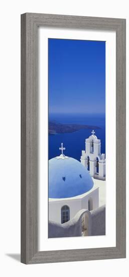 Thira, Santorini, Greek Islands, Europe-Lee Frost-Framed Photographic Print