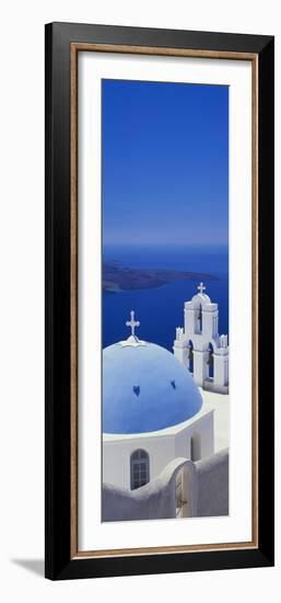 Thira, Santorini, Greek Islands, Europe-Lee Frost-Framed Photographic Print