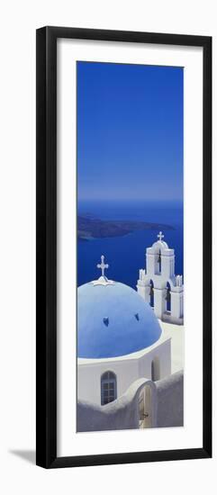 Thira, Santorini, Greek Islands, Europe-Lee Frost-Framed Photographic Print