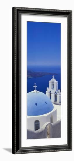 Thira, Santorini, Greek Islands, Europe-Lee Frost-Framed Photographic Print