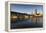 Third Avenue Bridge from Mississippi River at Dawn-Walter Bibikow-Framed Premier Image Canvas