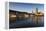 Third Avenue Bridge from Mississippi River at Dawn-Walter Bibikow-Framed Premier Image Canvas