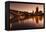 Third Avenue Bridge, Mississippi River, Minneapolis, Minnesota, USA-Walter Bibikow-Framed Premier Image Canvas