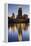 Third Avenue Bridge, Mississippi River, Minneapolis, Minnesota, USA-Walter Bibikow-Framed Premier Image Canvas