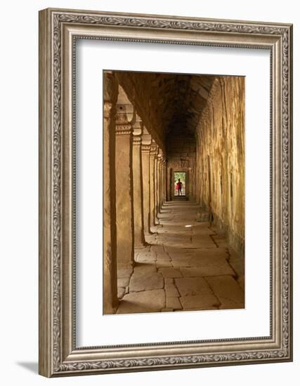 Third Enclosure Gallery, Angkor World Heritage Site-David Wall-Framed Photographic Print