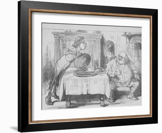 'Third of the Father William series', 1889-John Tenniel-Framed Giclee Print