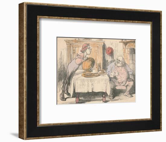 'Third of the Father William series', 1889-John Tenniel-Framed Giclee Print