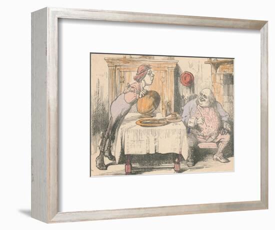 'Third of the Father William series', 1889-John Tenniel-Framed Giclee Print