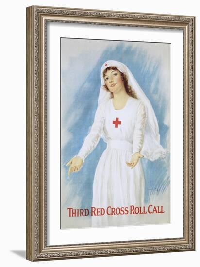 Third Red Cross Roll Call Poster-Haskell Coffin-Framed Giclee Print