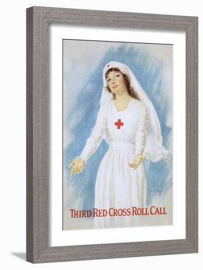 Third Red Cross Roll Call Poster-Haskell Coffin-Framed Giclee Print