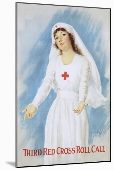 Third Red Cross Roll Call Poster-Haskell Coffin-Mounted Giclee Print