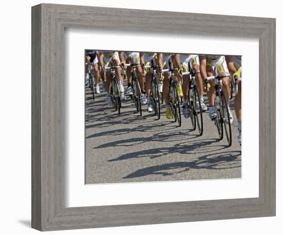 Third Stage of Tour de France, Marseille to La Grande-Motte, July 7, 2009-null-Framed Photographic Print