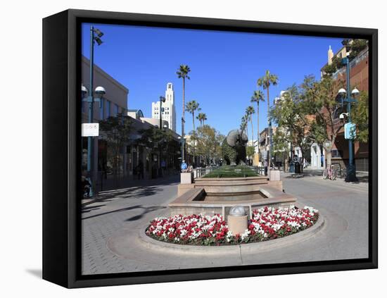 Third Street Promenade, Santa Monica, Los Angeles, California, USA, North America-Wendy Connett-Framed Premier Image Canvas