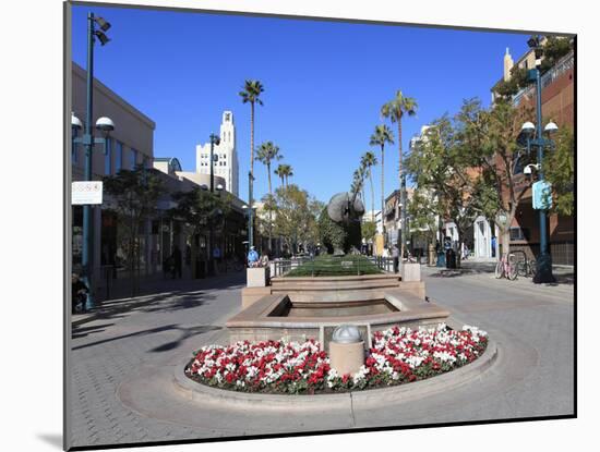 Third Street Promenade, Santa Monica, Los Angeles, California, USA, North America-Wendy Connett-Mounted Photographic Print