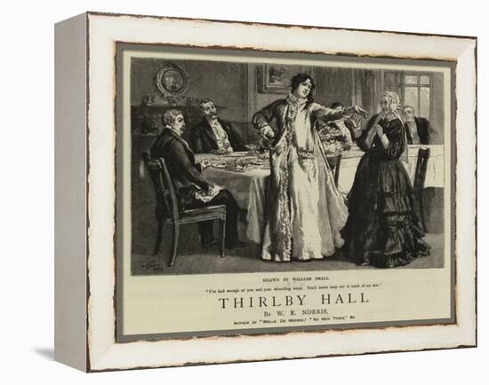 Thirlby Hall-William Small-Framed Premier Image Canvas