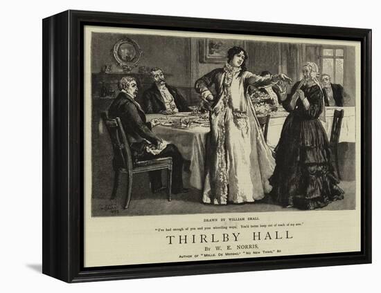 Thirlby Hall-William Small-Framed Premier Image Canvas