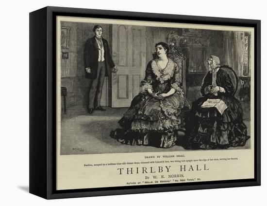 Thirlby Hall-William Small-Framed Premier Image Canvas