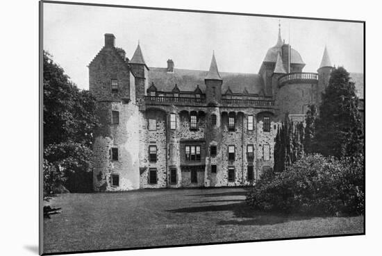 Thirlestane Castle, Lauder, Scotland, 1924-1926-Valentine & Sons-Mounted Giclee Print