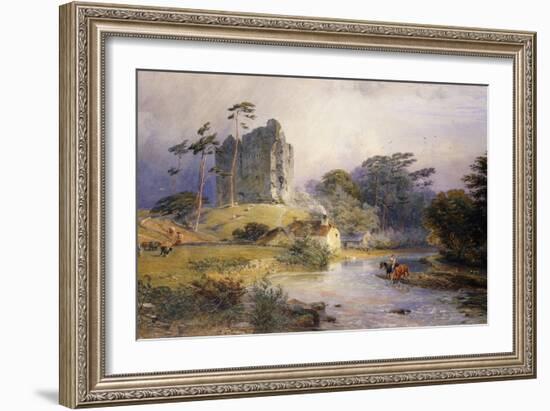 Thirlwall Castle, Northumberland-Henry George Hine-Framed Giclee Print