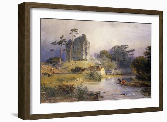 Thirlwall Castle, Northumberland-Henry George Hine-Framed Giclee Print