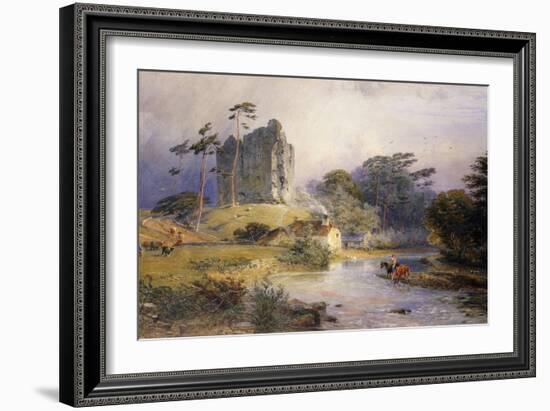 Thirlwall Castle, Northumberland-Henry George Hine-Framed Giclee Print