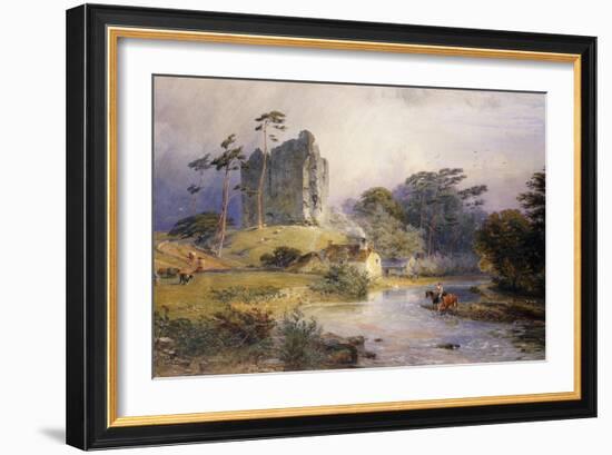 Thirlwall Castle, Northumberland-Henry George Hine-Framed Giclee Print