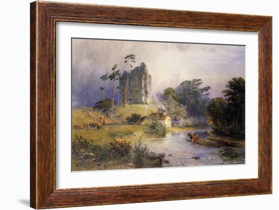 Thirlwall Castle, Northumberland-Henry George Hine-Framed Giclee Print