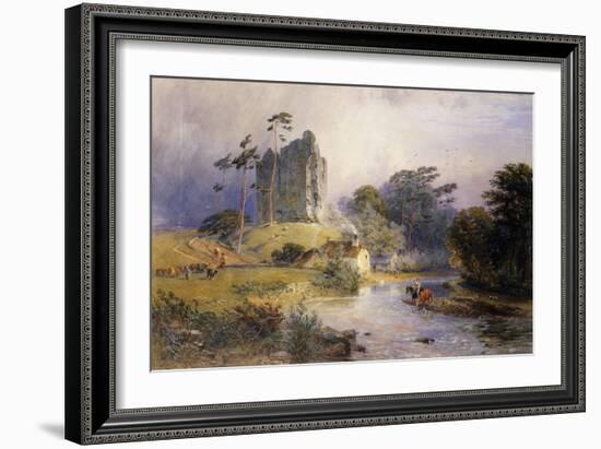 Thirlwall Castle, Northumberland-Henry George Hine-Framed Giclee Print