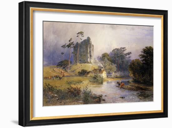 Thirlwall Castle, Northumberland-Henry George Hine-Framed Giclee Print