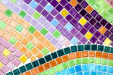 Tile Mosaic Pattern-thiroil-Photographic Print