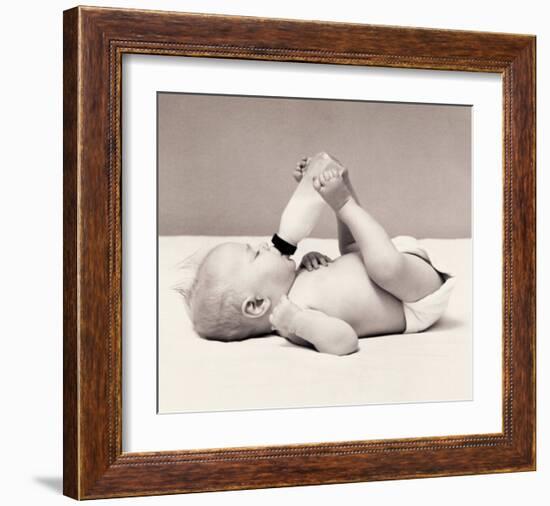 Thirsty Baby-H^ Armstrong Roberts-Framed Art Print