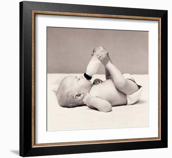 Thirsty Baby-H^ Armstrong Roberts-Framed Art Print