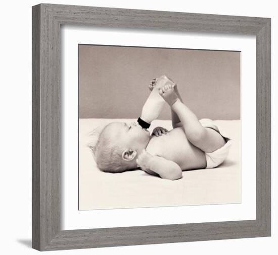 Thirsty Baby-H^ Armstrong Roberts-Framed Art Print