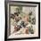 Thirty-Six Poets, Edo Period-Sakai Hoitsu-Framed Giclee Print