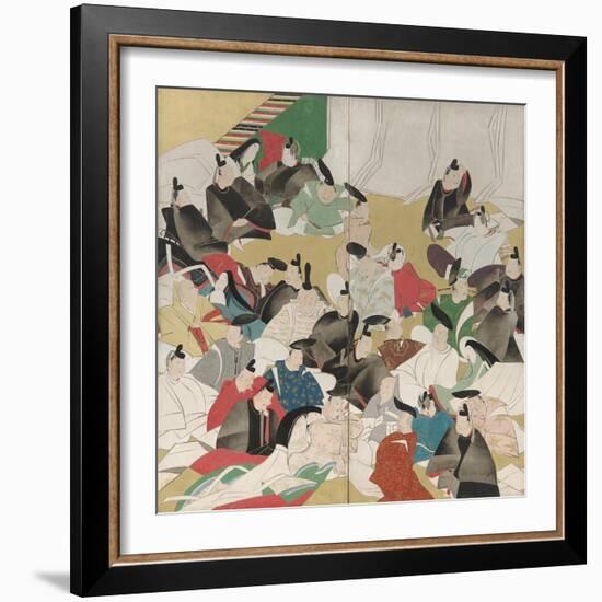 Thirty-Six Poets, Edo Period-Sakai Hoitsu-Framed Giclee Print