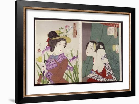 Thirty Two Aspects of Aspects of Women-Tsukioka Kinzaburo Yoshitoshi-Framed Giclee Print