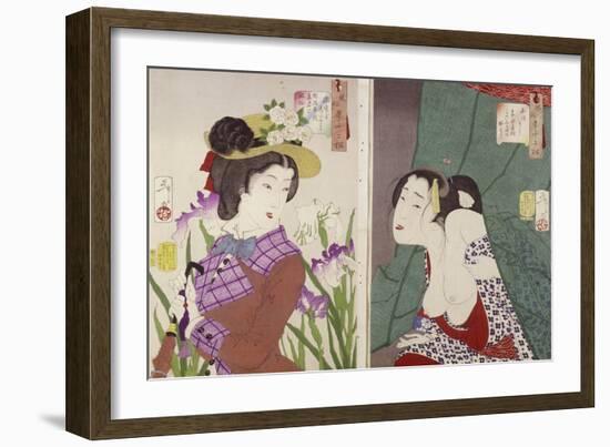 Thirty Two Aspects of Aspects of Women-Tsukioka Kinzaburo Yoshitoshi-Framed Giclee Print