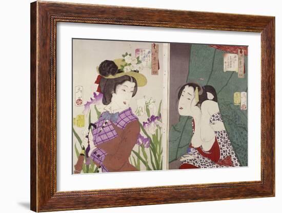 Thirty Two Aspects of Aspects of Women-Tsukioka Kinzaburo Yoshitoshi-Framed Giclee Print