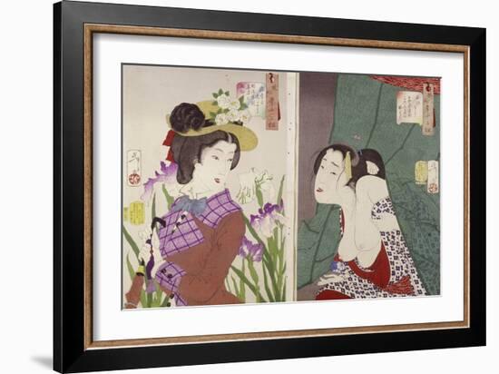 Thirty Two Aspects of Aspects of Women-Tsukioka Kinzaburo Yoshitoshi-Framed Giclee Print