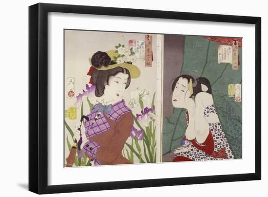 Thirty Two Aspects of Aspects of Women-Tsukioka Kinzaburo Yoshitoshi-Framed Giclee Print