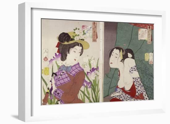 Thirty Two Aspects of Aspects of Women-Tsukioka Kinzaburo Yoshitoshi-Framed Giclee Print