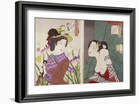 Thirty Two Aspects of Aspects of Women-Tsukioka Kinzaburo Yoshitoshi-Framed Giclee Print