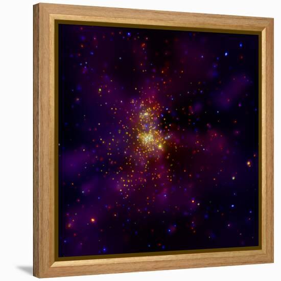 This Chandra X-ray Observatory Image Shows Westerlund 2, a Young Star Cluster-null-Framed Premier Image Canvas