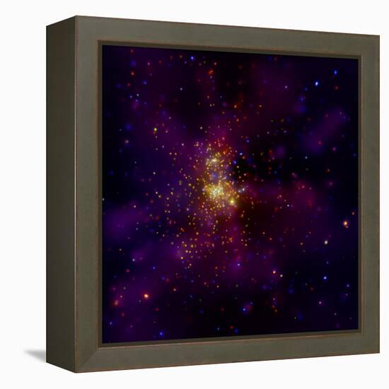 This Chandra X-ray Observatory Image Shows Westerlund 2, a Young Star Cluster-null-Framed Premier Image Canvas