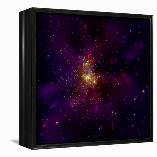 This Chandra X-ray Observatory Image Shows Westerlund 2, a Young Star Cluster-null-Framed Premier Image Canvas