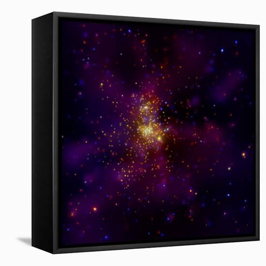 This Chandra X-ray Observatory Image Shows Westerlund 2, a Young Star Cluster-null-Framed Premier Image Canvas