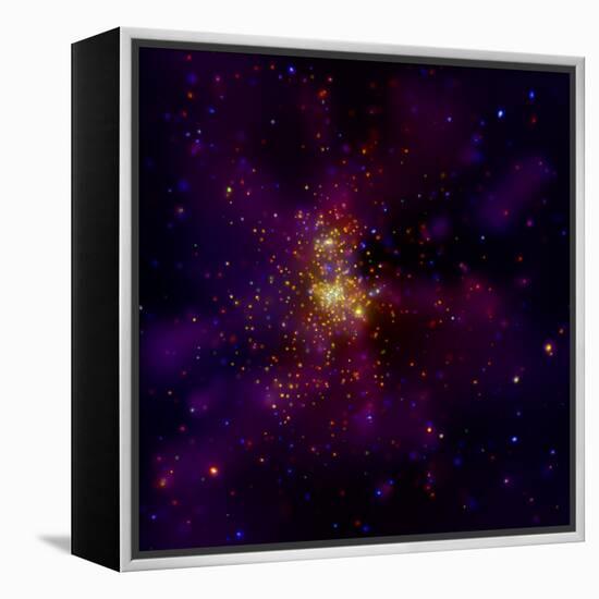 This Chandra X-ray Observatory Image Shows Westerlund 2, a Young Star Cluster-null-Framed Premier Image Canvas